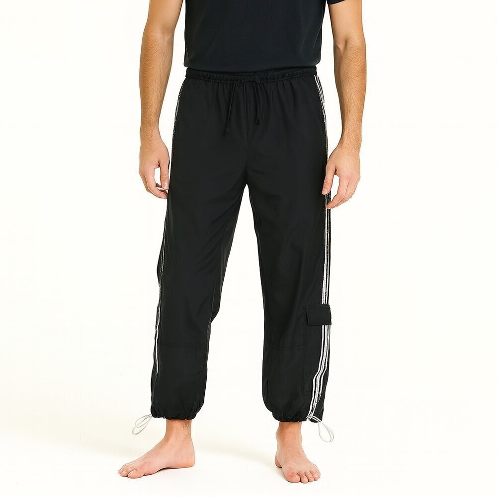 FUDA Black Sweatpants